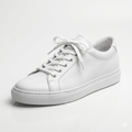 White Verona Leather Sneakers