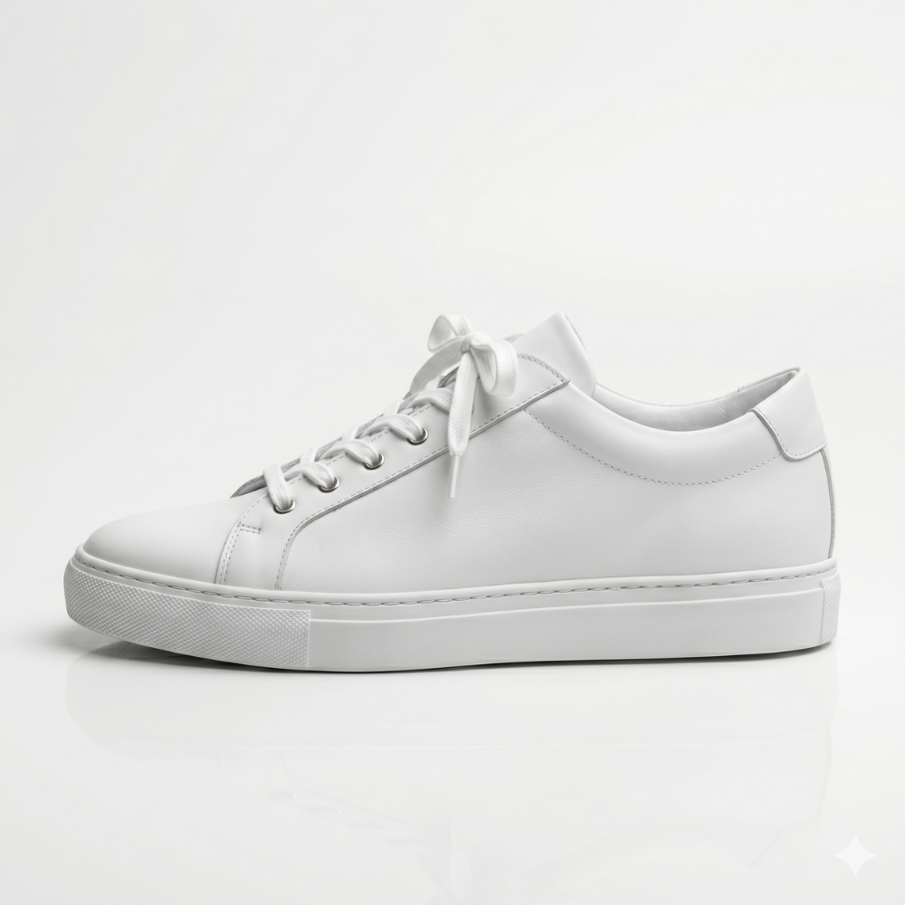 White Verona Leather Sneakers