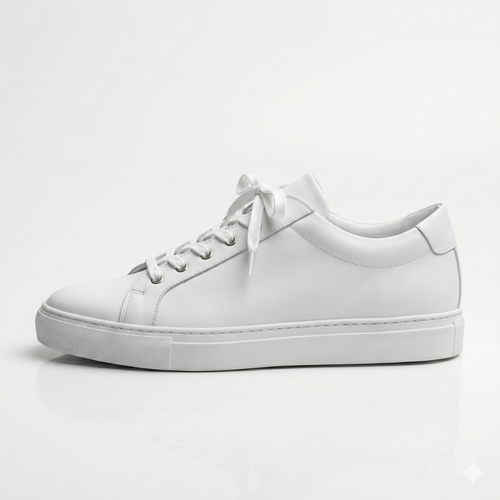 White Verona Leather Sneakers